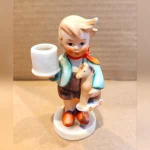 Vintage Collector's Hummel figurine made in Germany Boy with Toy Horse